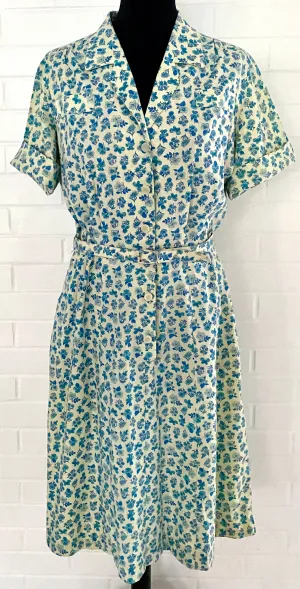 1950s Activi-Tee Belted Shirt Dress