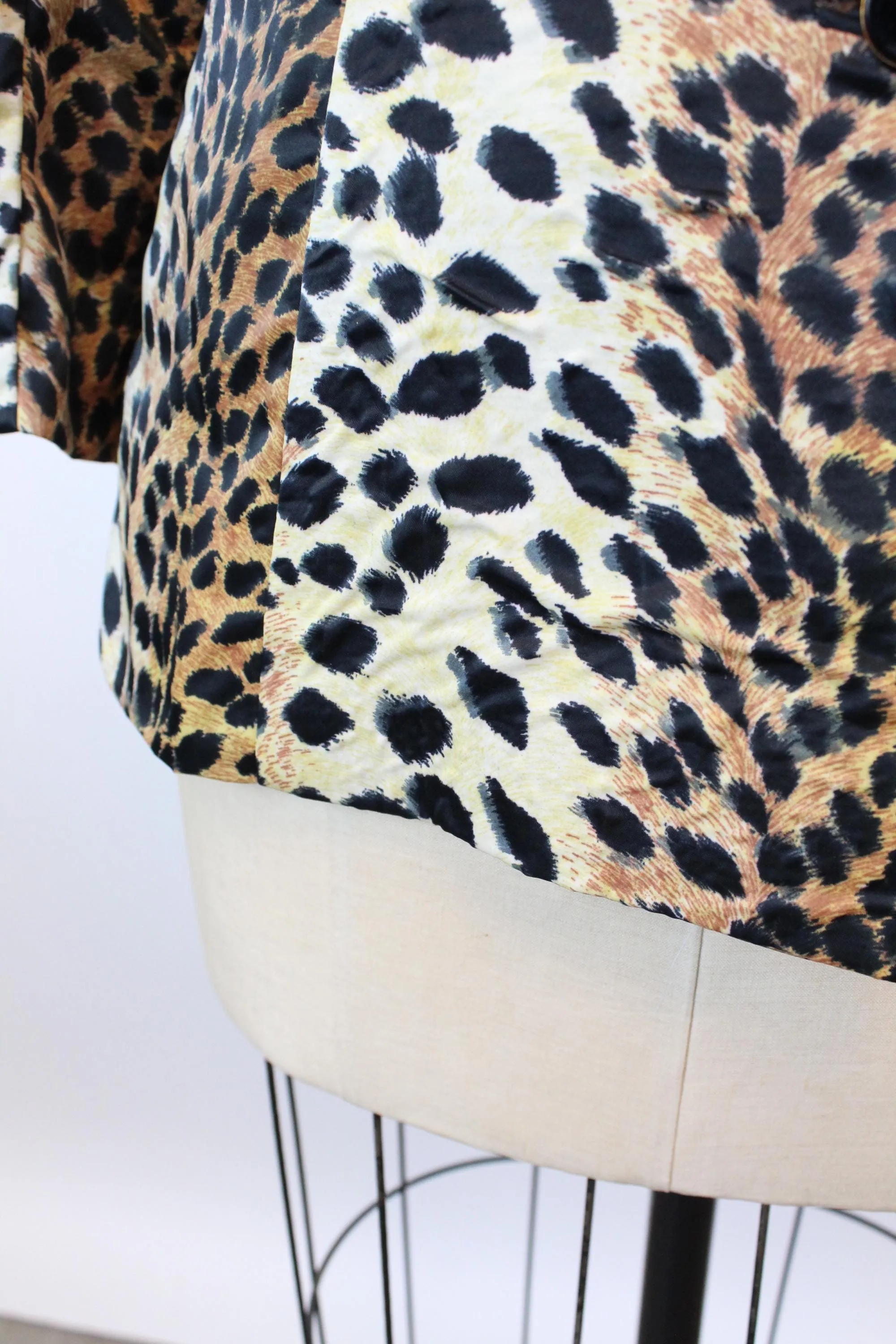 1970s 1975 documented LILLI ANN leopard jacket medium | new fall winter
