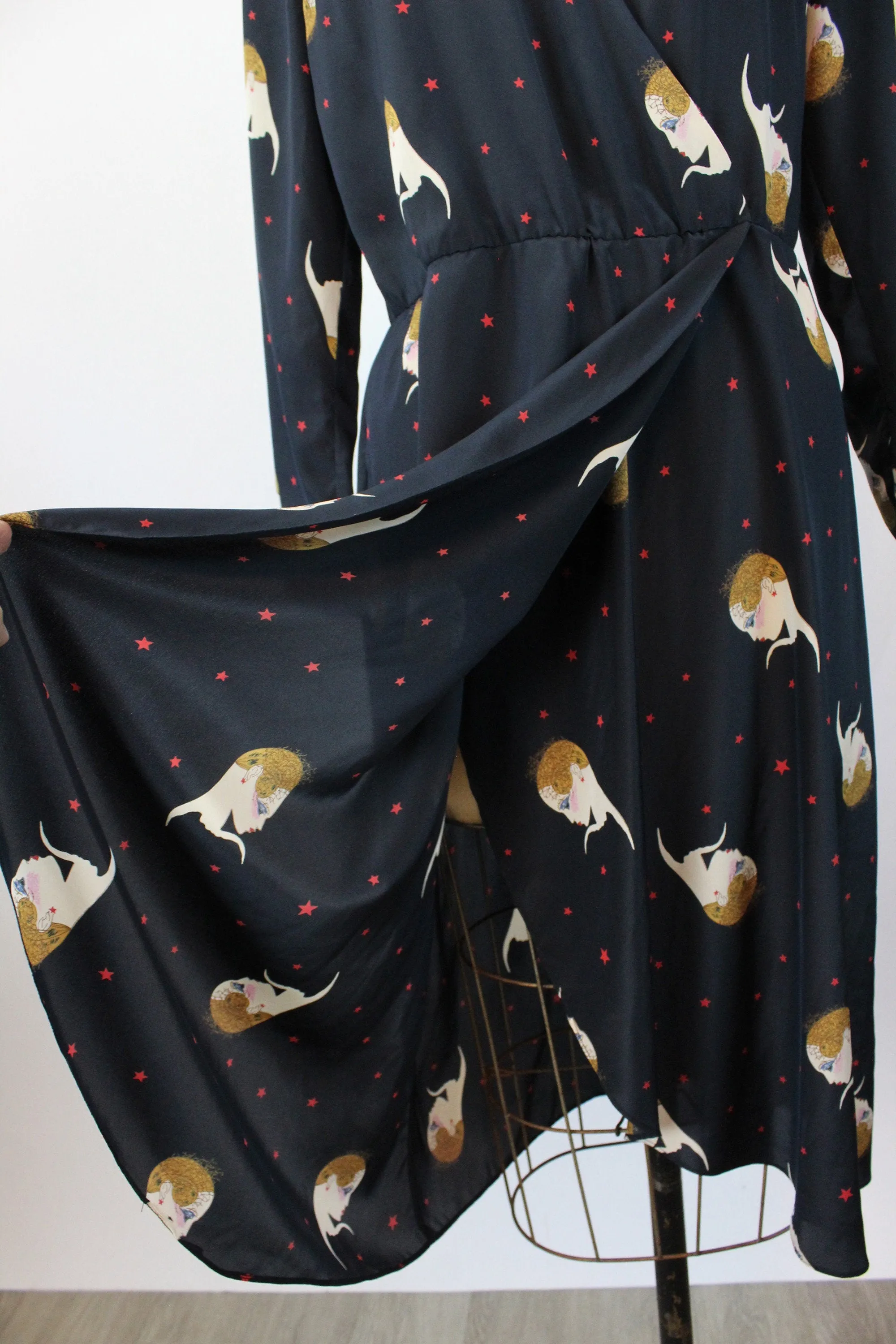1980s HANAE MORI DECO girl dress small medium | new spring summer