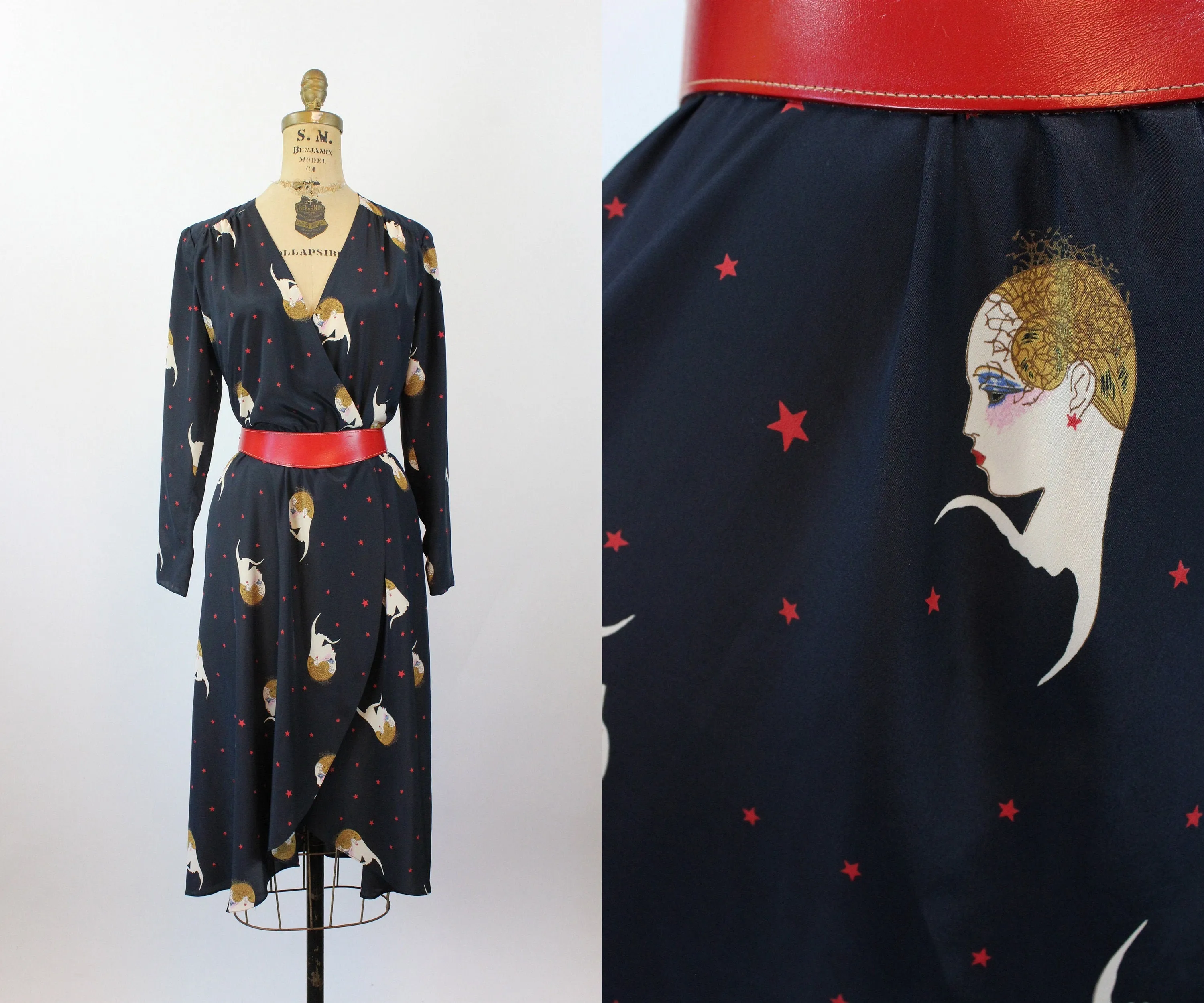1980s HANAE MORI DECO girl dress small medium | new spring summer