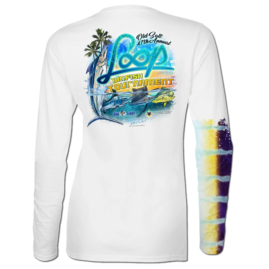 2018 LOOP Billfish Tournament LADIES Longsleeve Performance Shirt