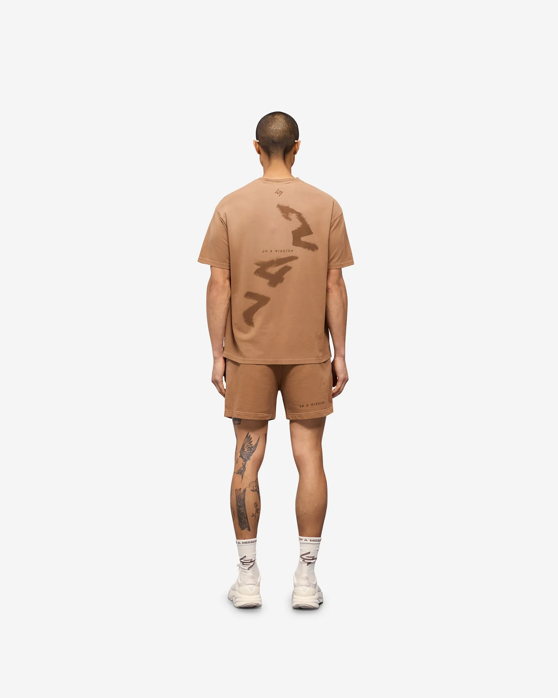 247 Motion Oversized T-Shirt - Rust