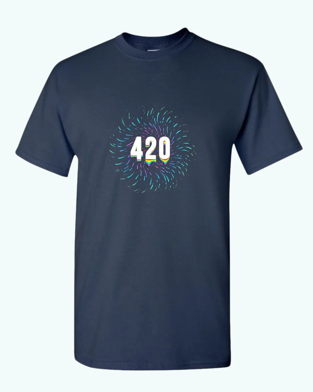 420 tik tok color t-shirt