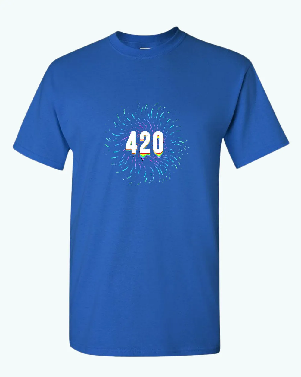 420 tik tok color t-shirt