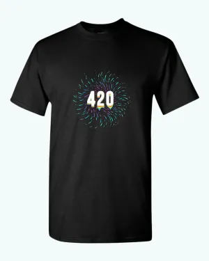 420 tik tok color t-shirt