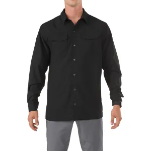 5.11 Freedom Flex Woven Long Sleeve Shirt Black