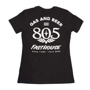 805 Women's Necessities Tee - Black