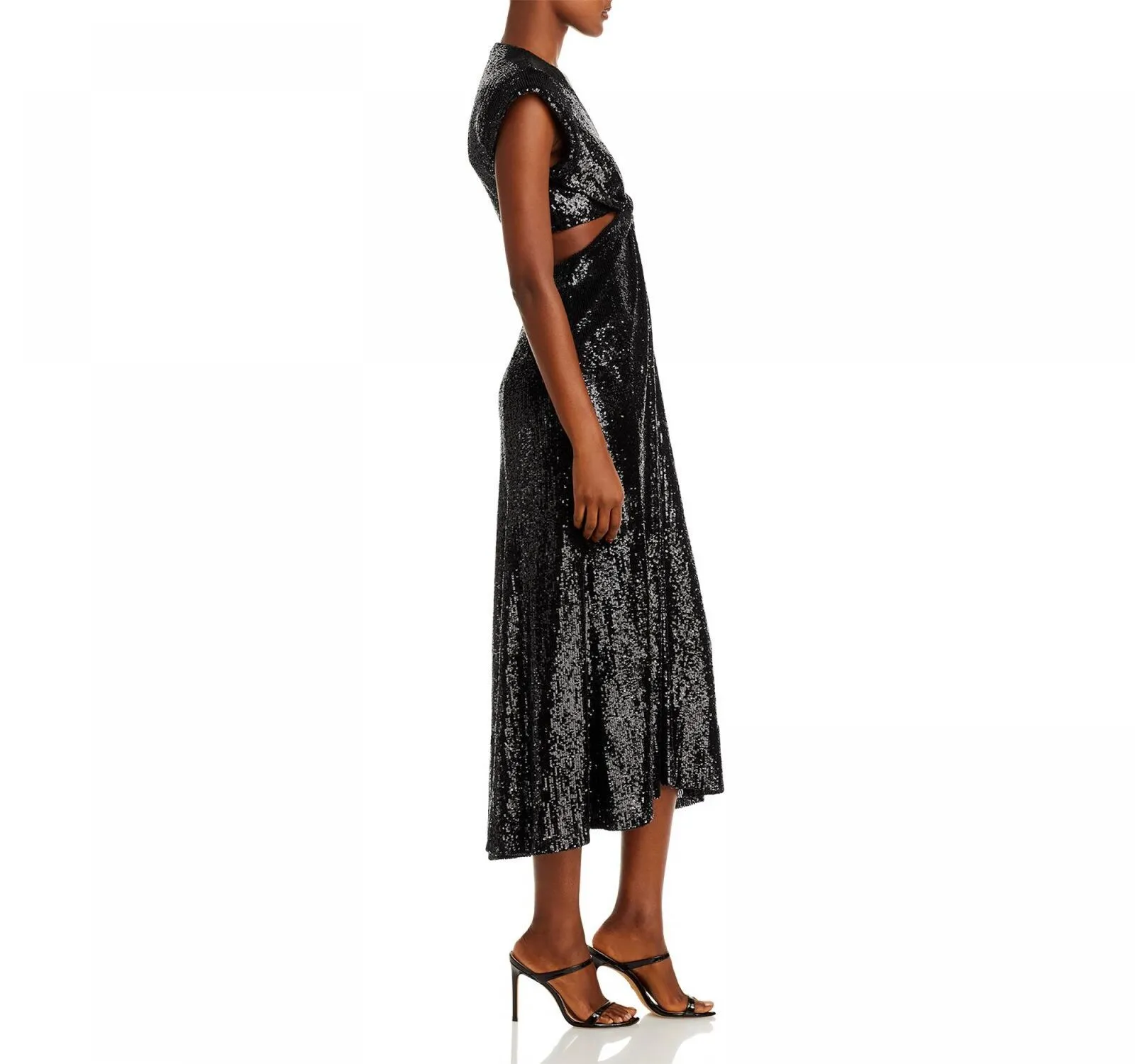 A.L.C. Women's Alexis Cut-Out Sequined Midi Dress 6DRES01800