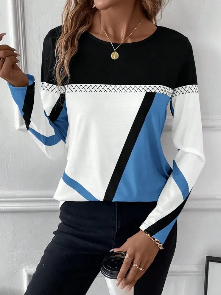Althea - women's long-sleeved shirt, loose and stylish