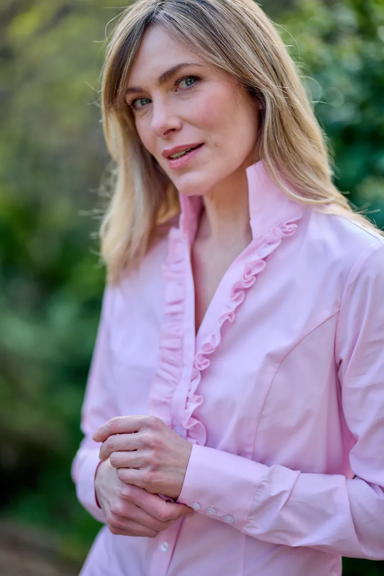 Anna Lascata Womens Theresa shirt -  white or pink