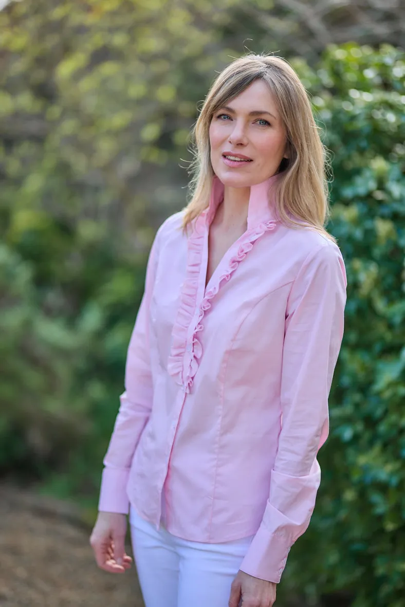 Anna Lascata Womens Theresa shirt -  white or pink