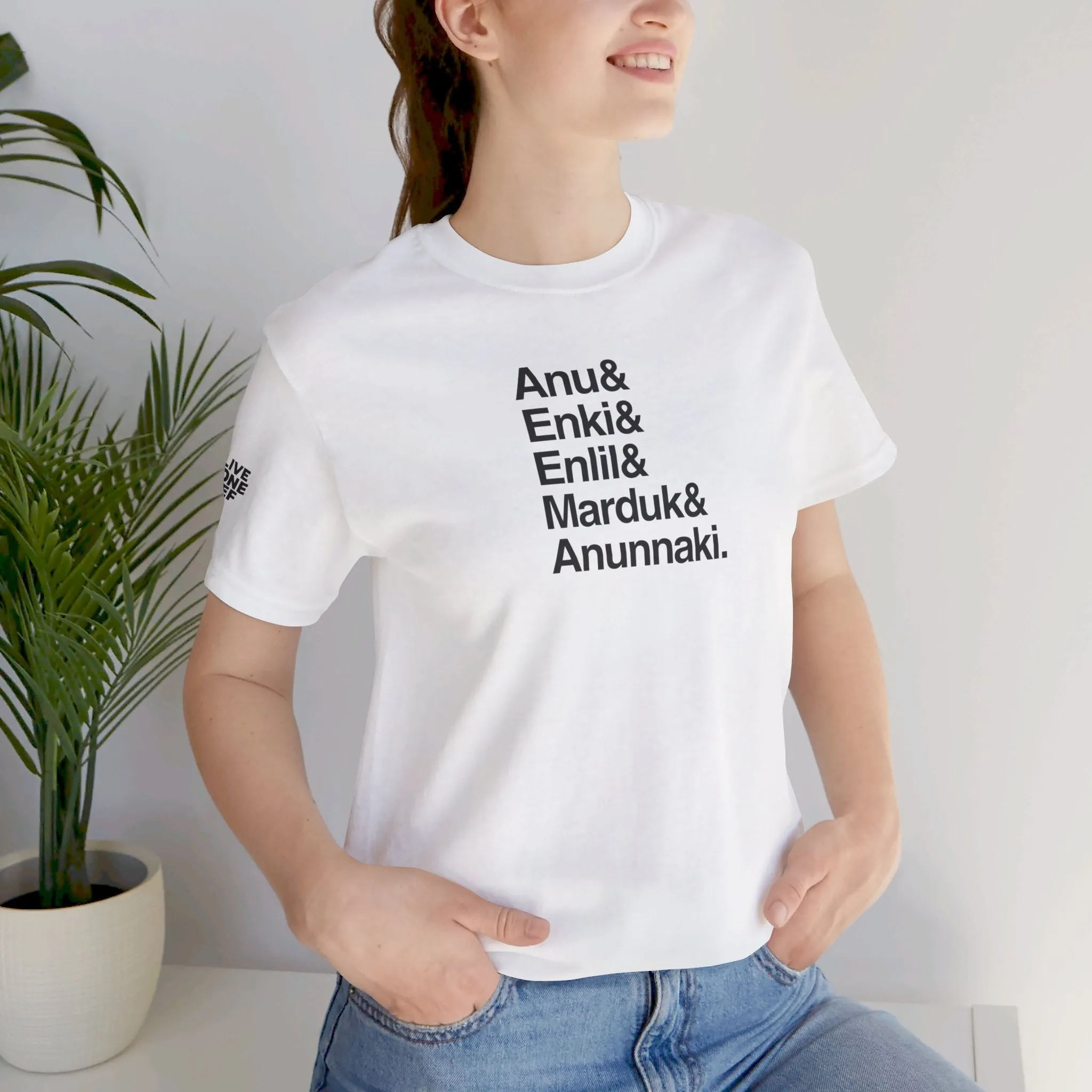 Anunnaki & - Unisex Jersey Short Sleeve Tee