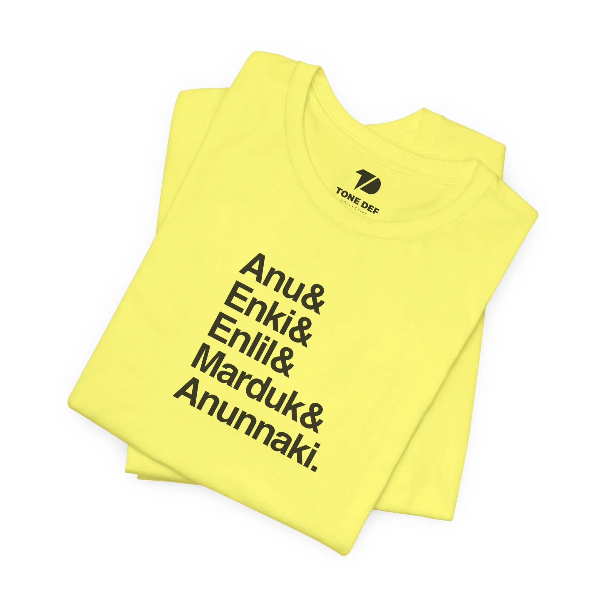 Anunnaki & - Unisex Jersey Short Sleeve Tee