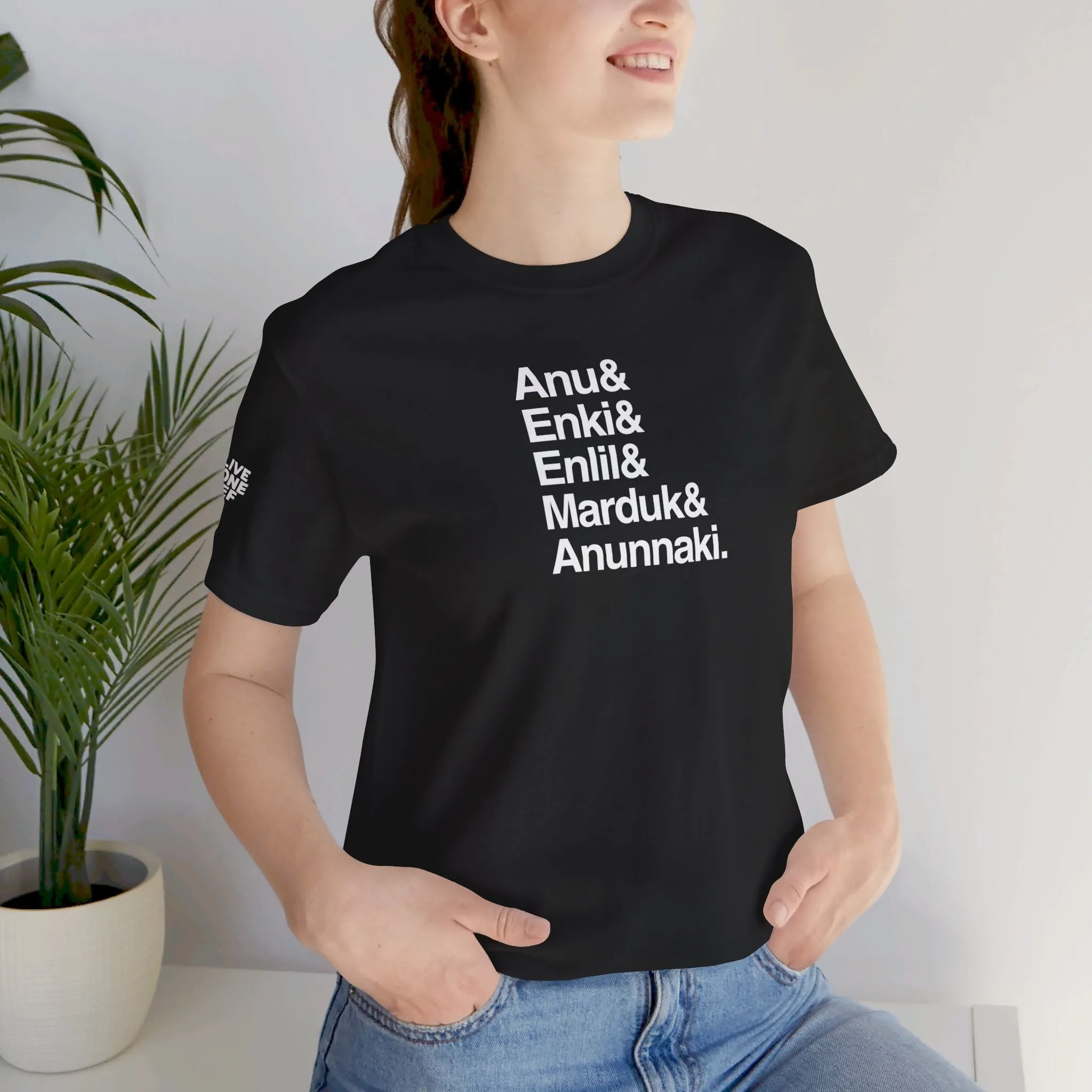 Anunnaki & - Unisex Jersey Short Sleeve Tee