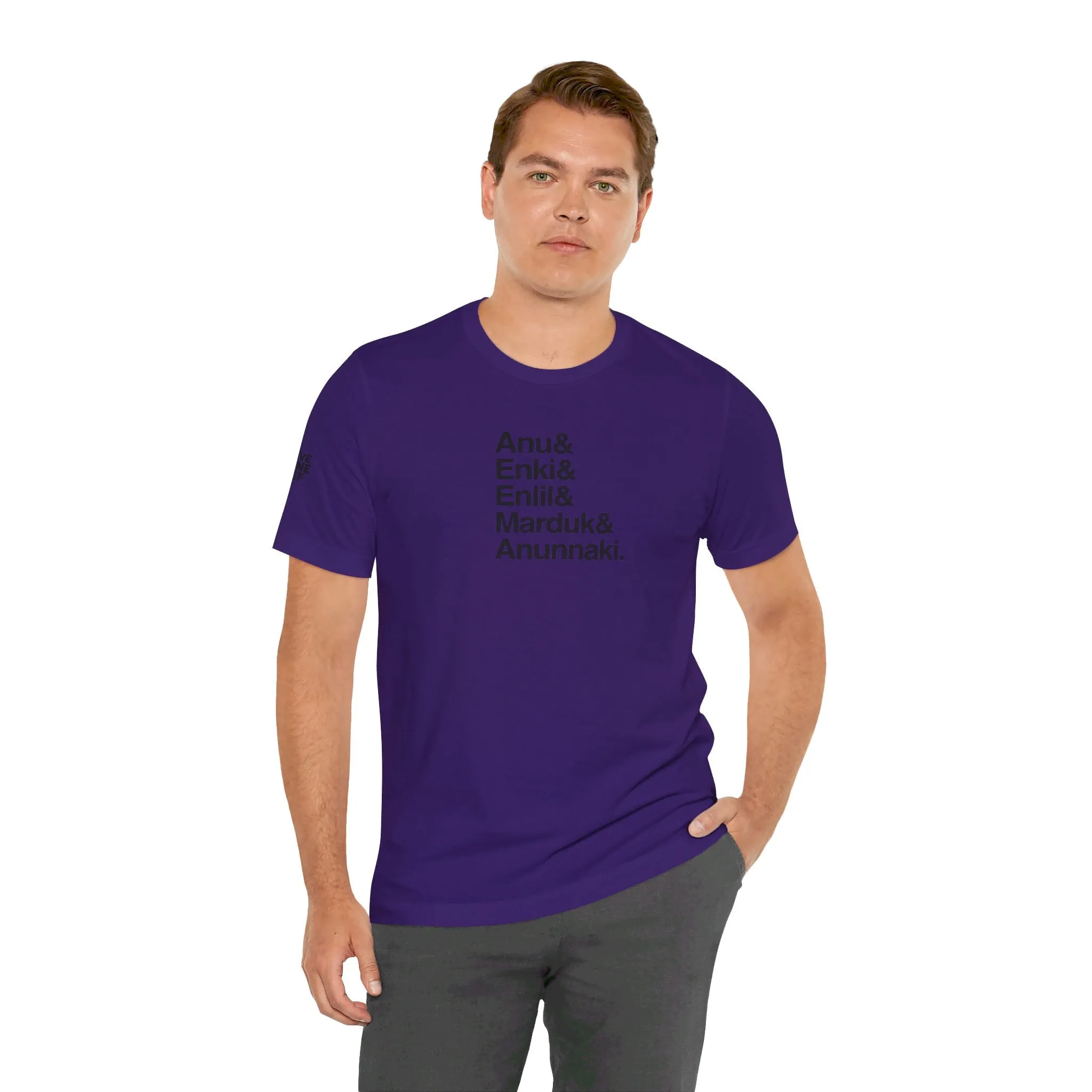 Anunnaki & - Unisex Jersey Short Sleeve Tee