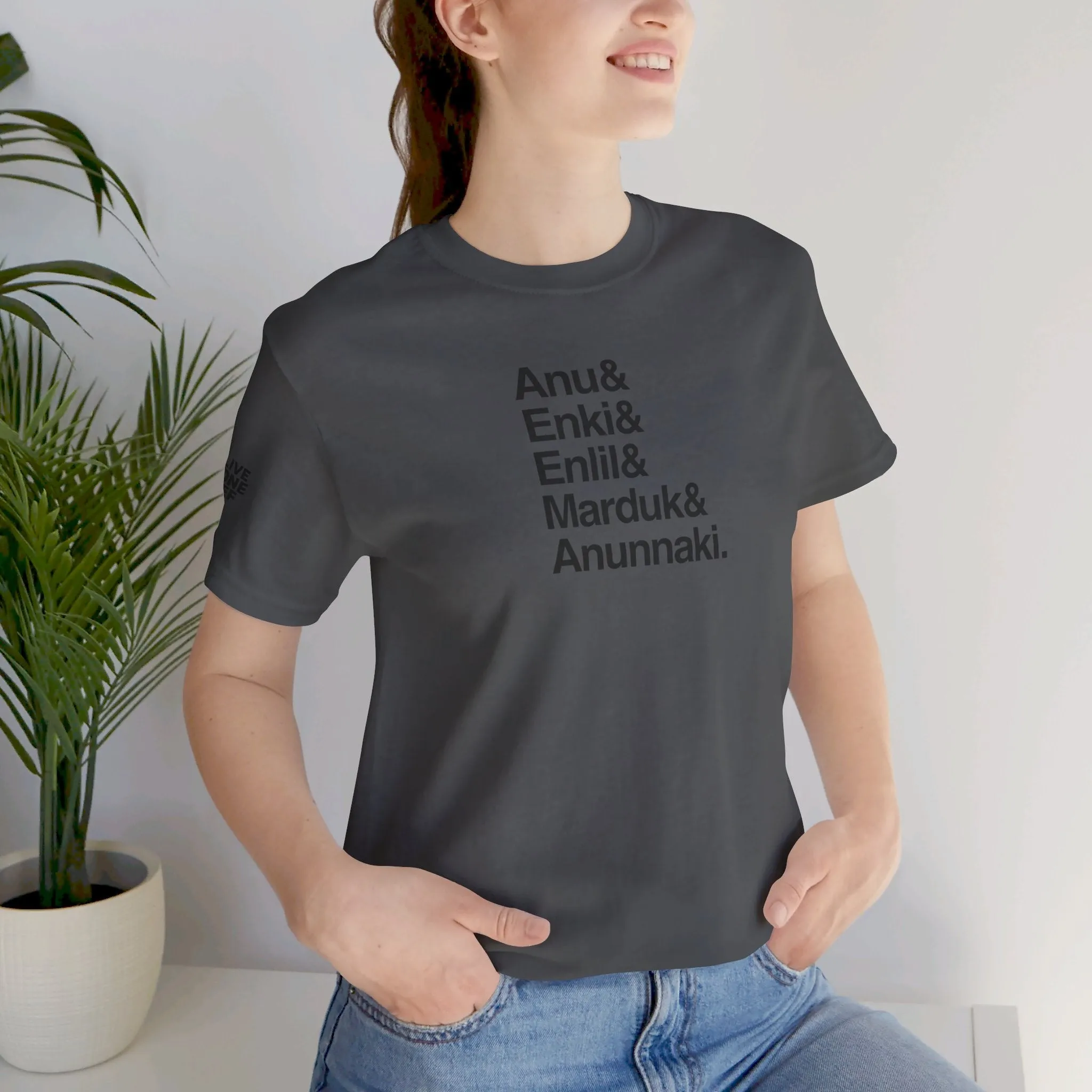 Anunnaki & - Unisex Jersey Short Sleeve Tee