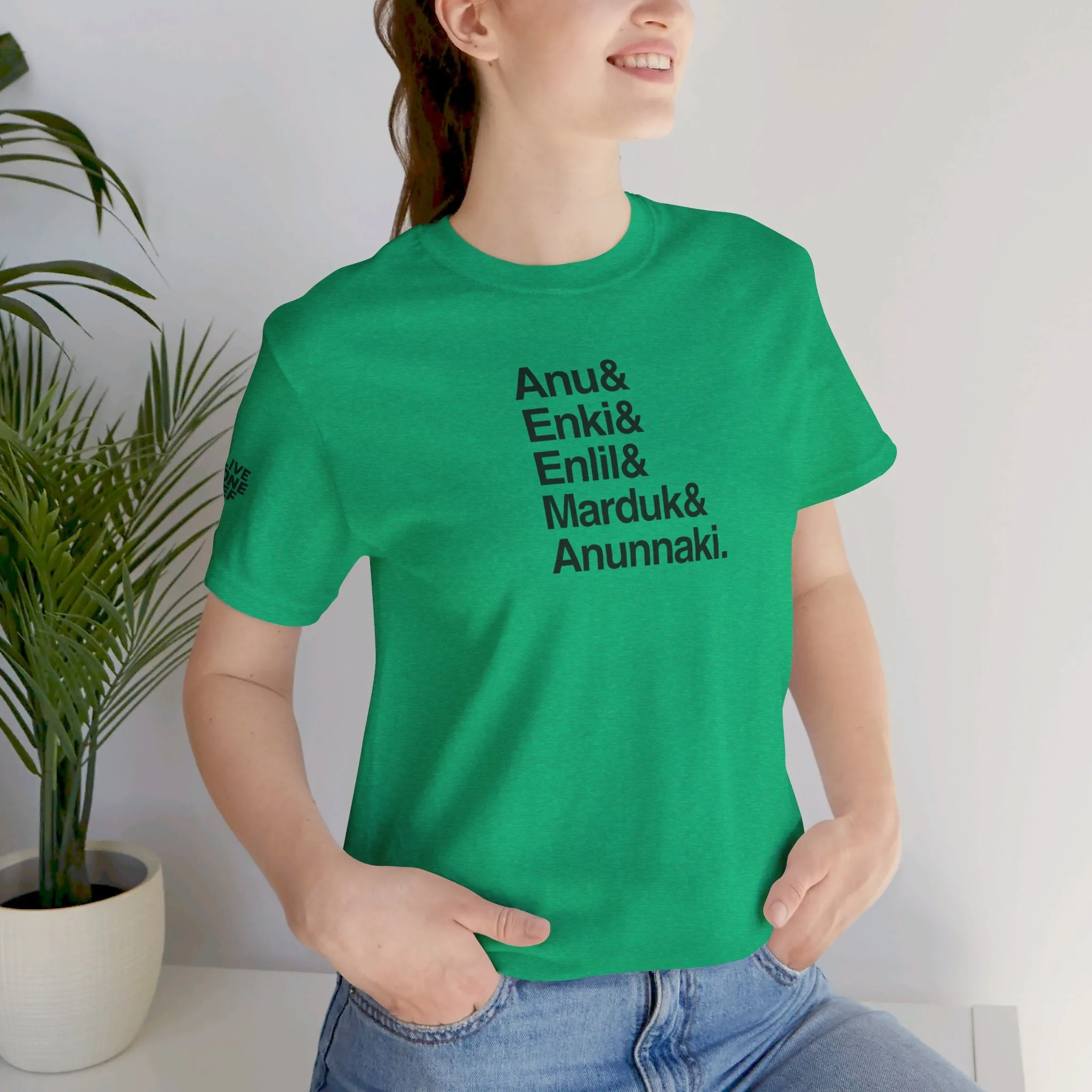 Anunnaki & - Unisex Jersey Short Sleeve Tee