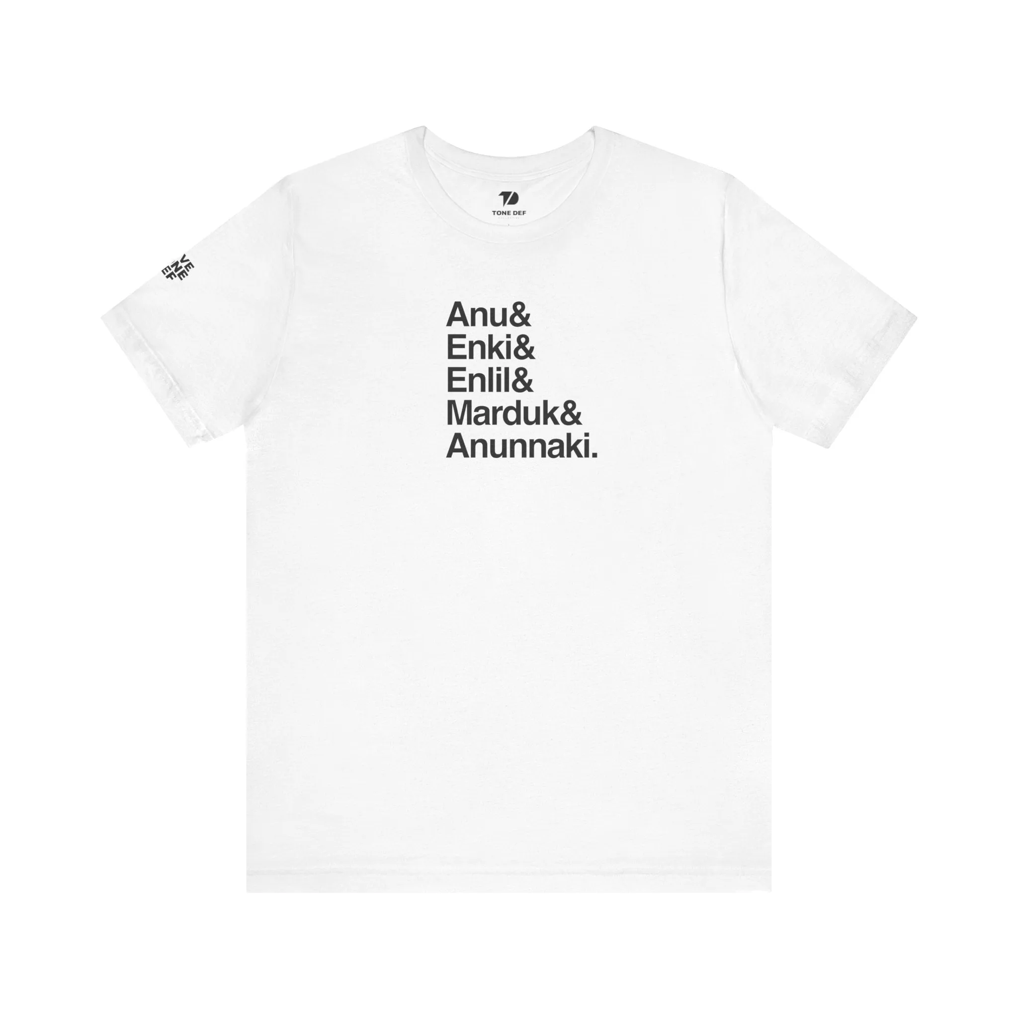 Anunnaki & - Unisex Jersey Short Sleeve Tee