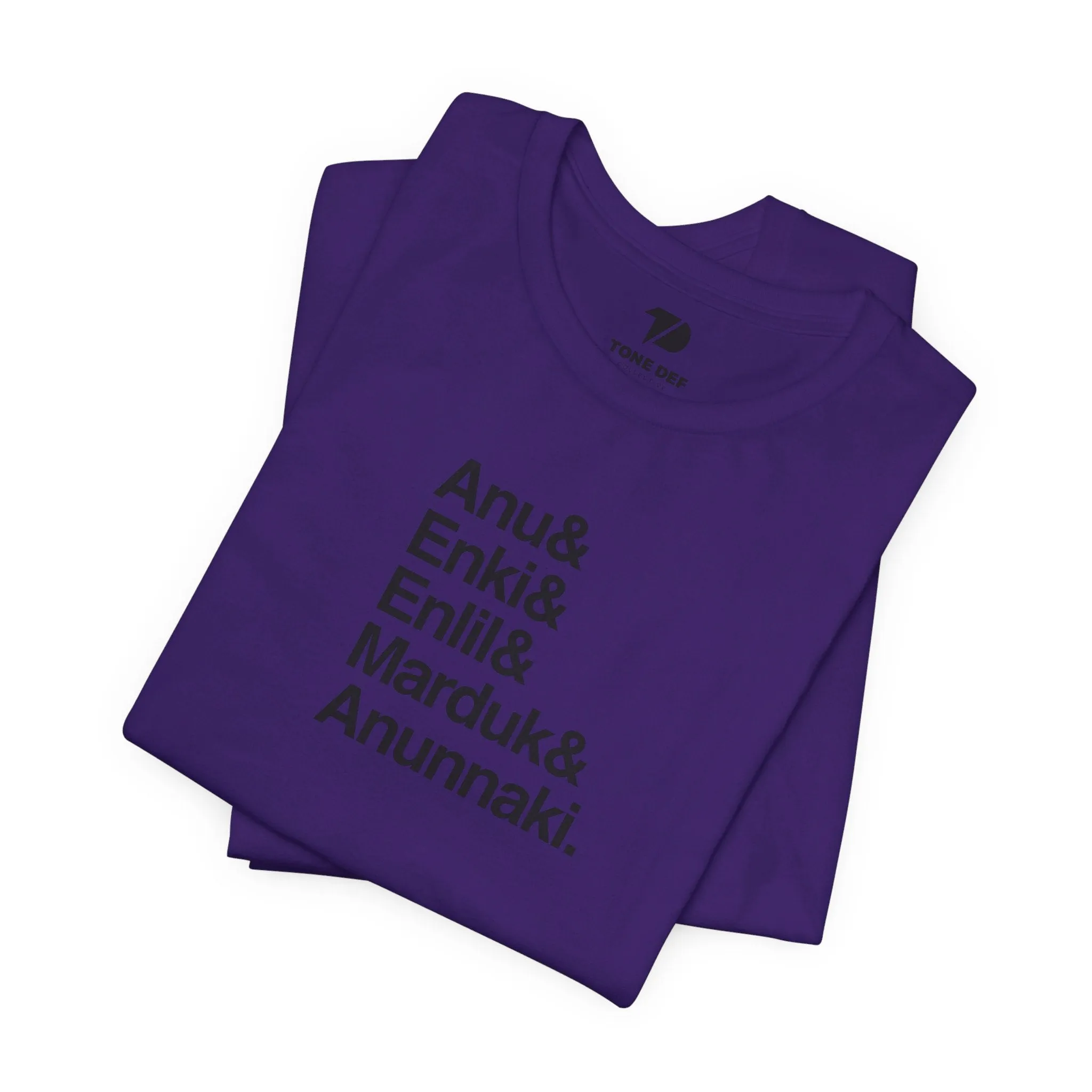 Anunnaki & - Unisex Jersey Short Sleeve Tee