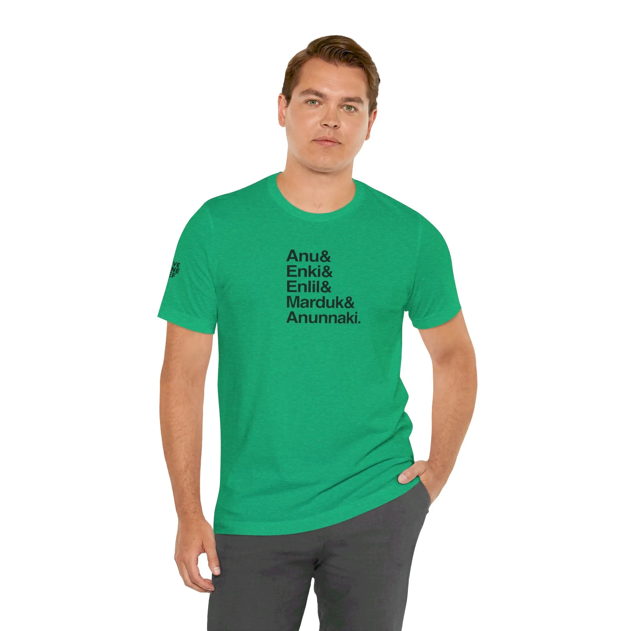 Anunnaki & - Unisex Jersey Short Sleeve Tee