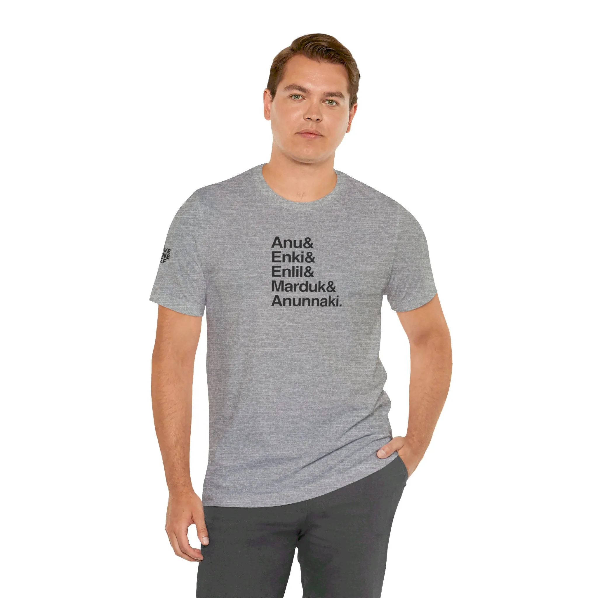 Anunnaki & - Unisex Jersey Short Sleeve Tee