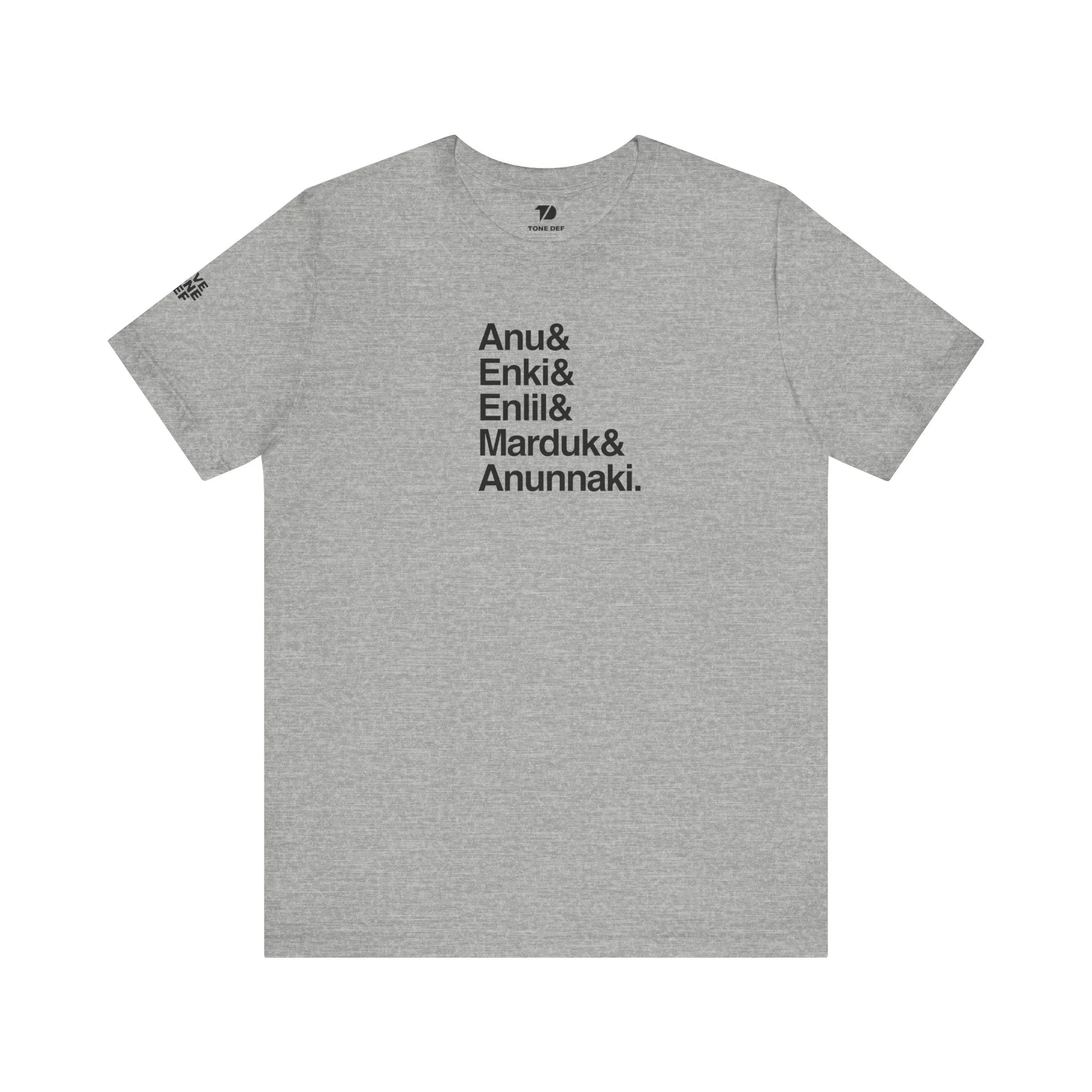 Anunnaki & - Unisex Jersey Short Sleeve Tee