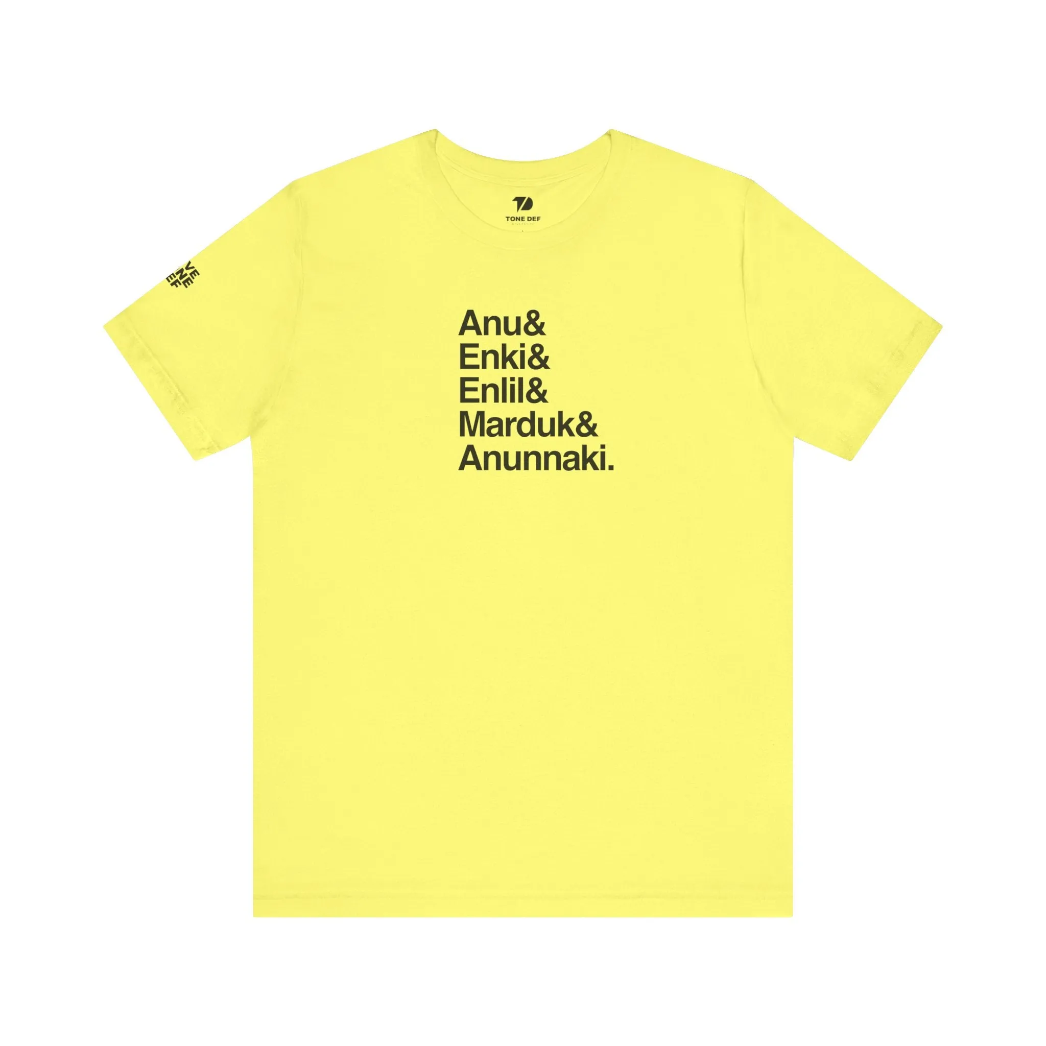 Anunnaki & - Unisex Jersey Short Sleeve Tee