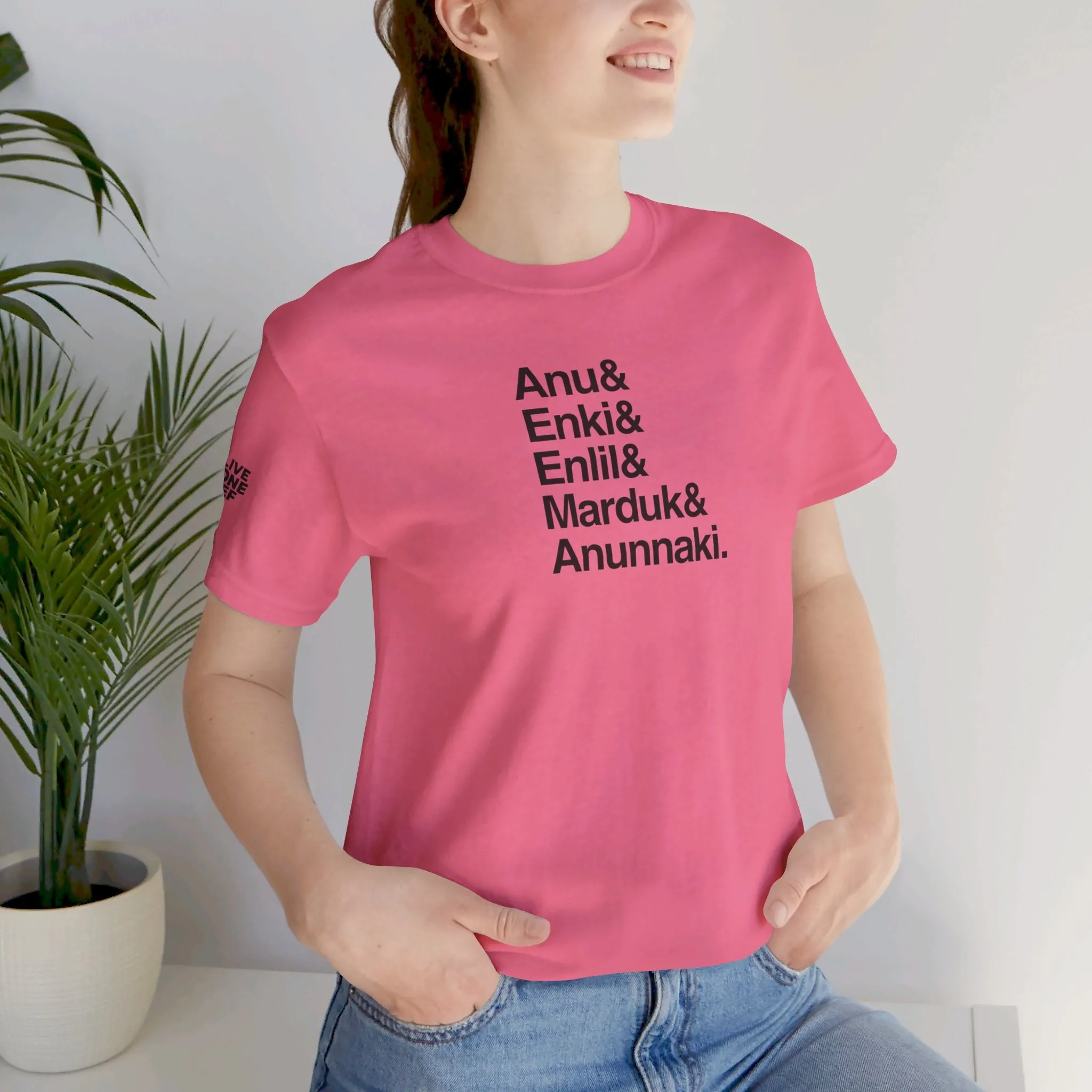 Anunnaki & - Unisex Jersey Short Sleeve Tee