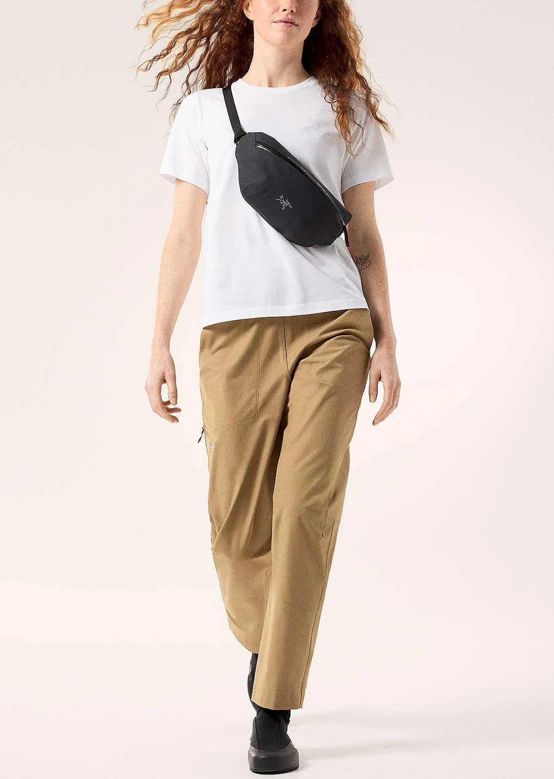 Arc'teryx Women's Kragg SL Cotton Emblem Crew T-Shirt