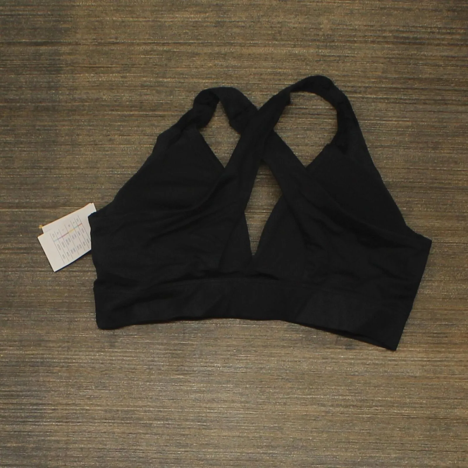 Auden Women's Padded Plunge Bralette Black S