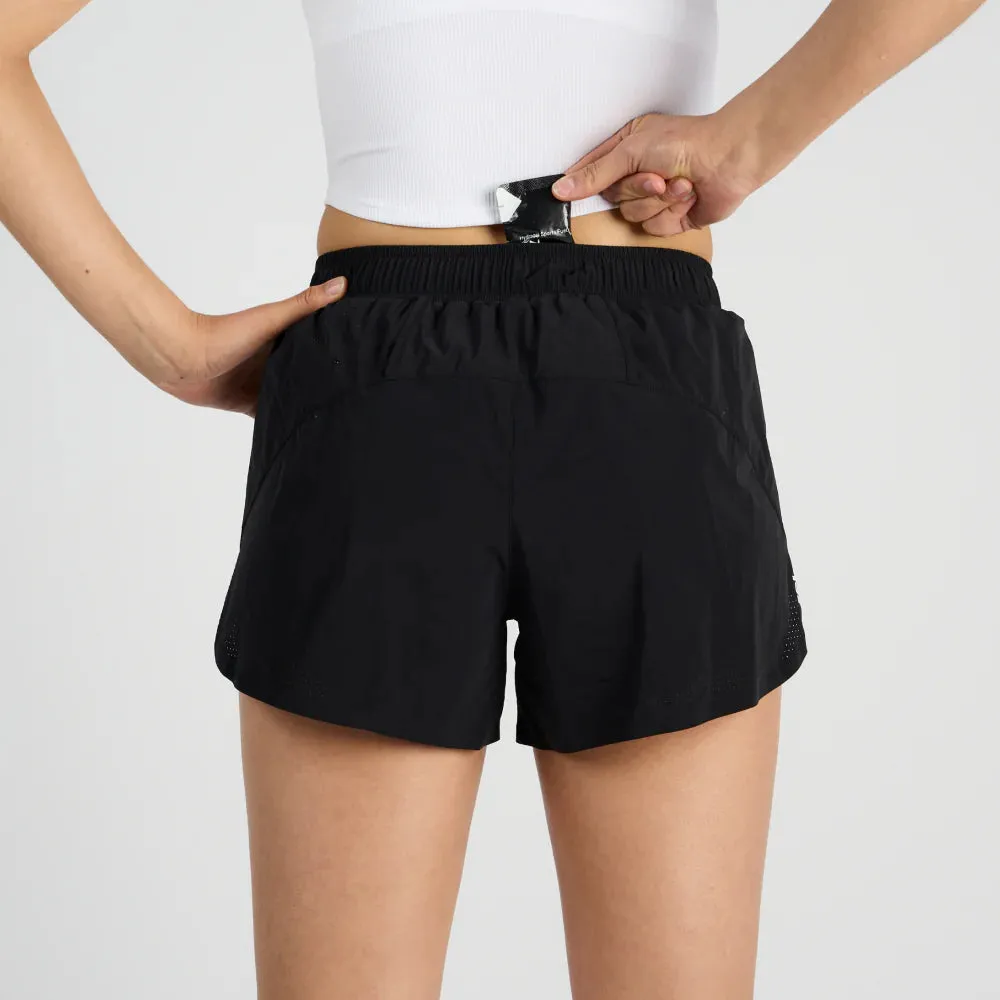 Bandit Running Vento 4" Women's Training Short - Black