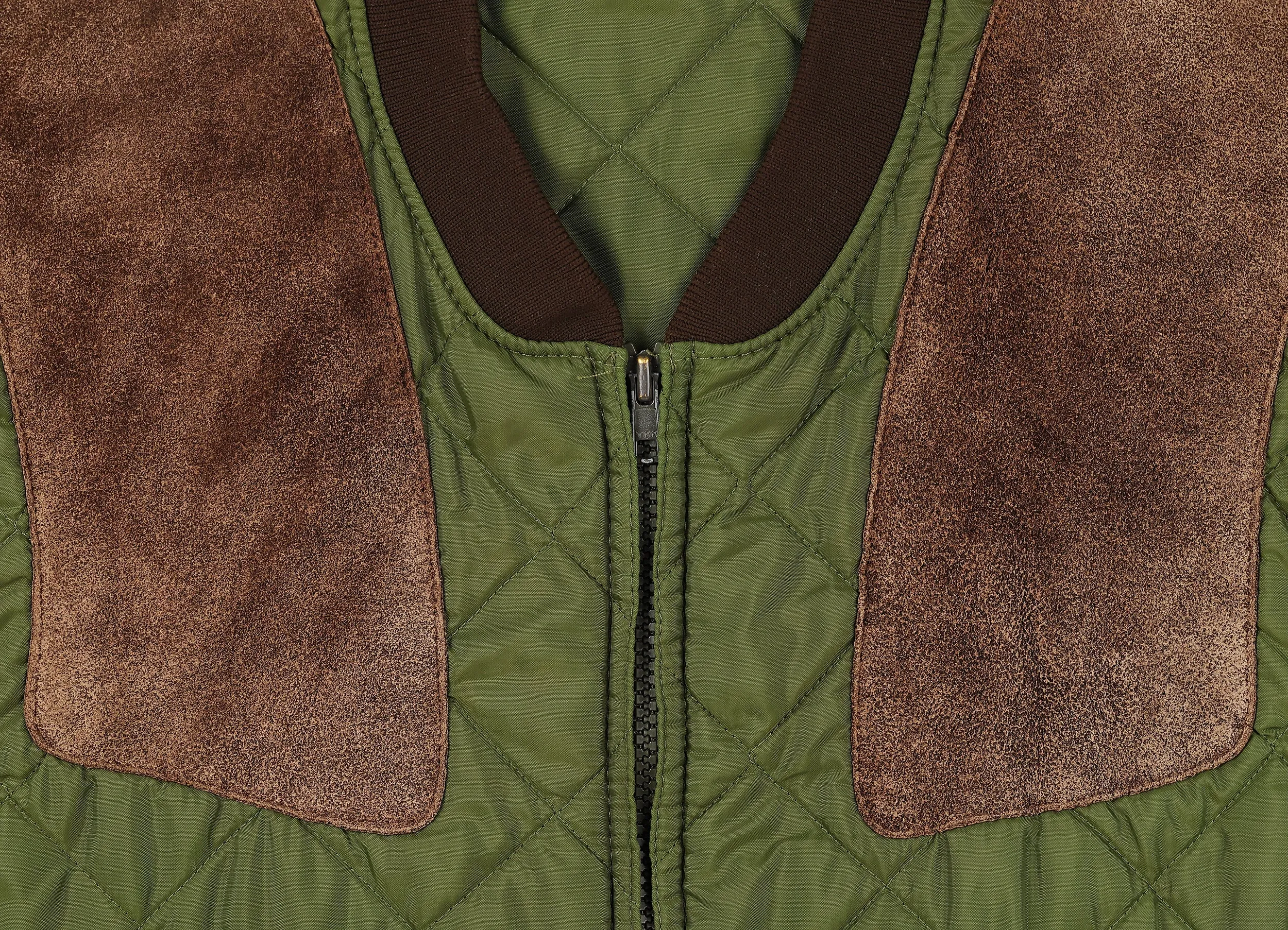 Barbour Quilted Gilet Bodywarmer Jacket - Green - XL