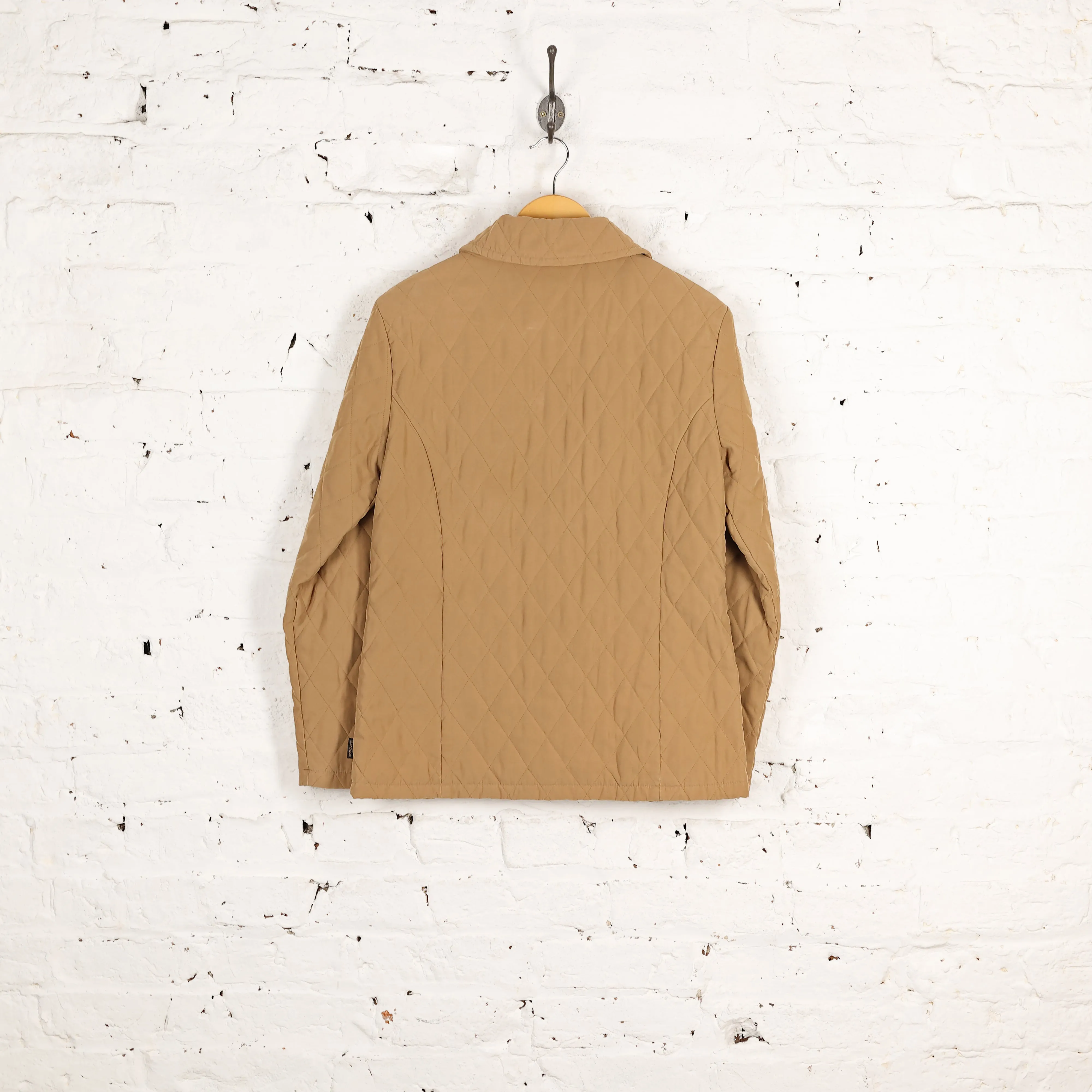 Barbour Shaped Quilt Jacket - Gold - Women's M