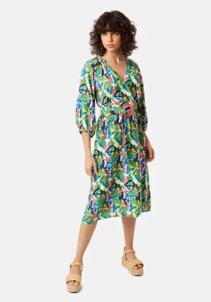 Belt Up Multicoloured Dress