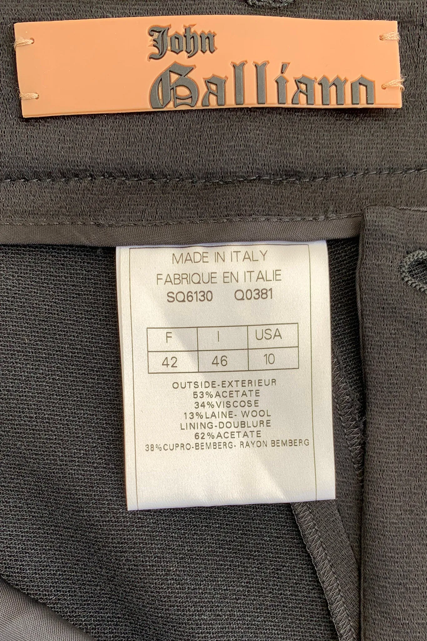 Belted Silk Sailor Pant