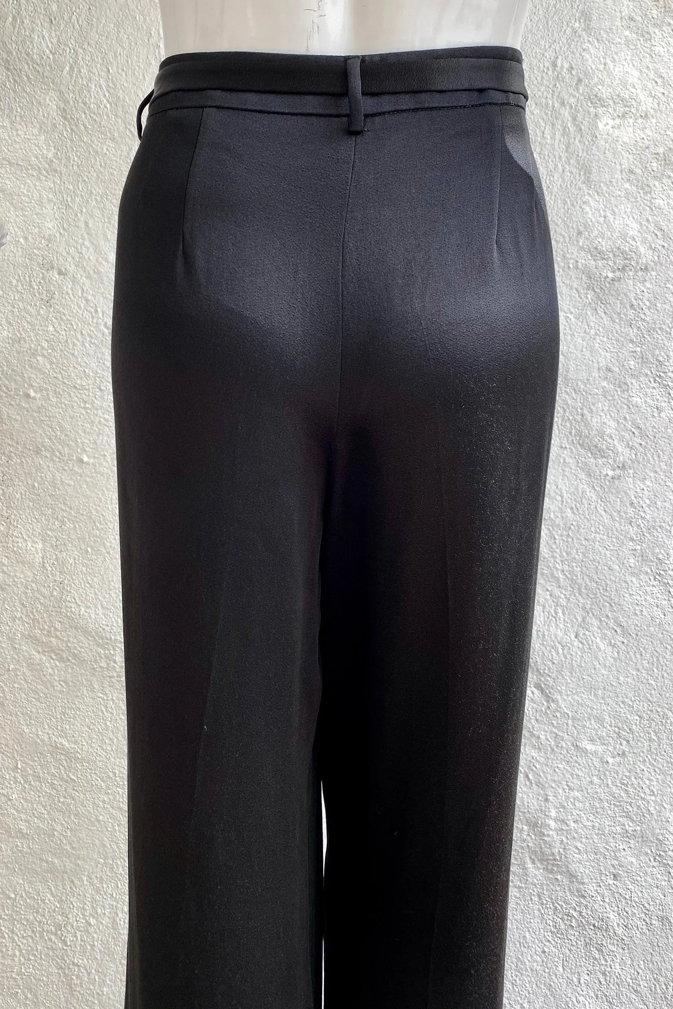 Belted Silk Sailor Pant