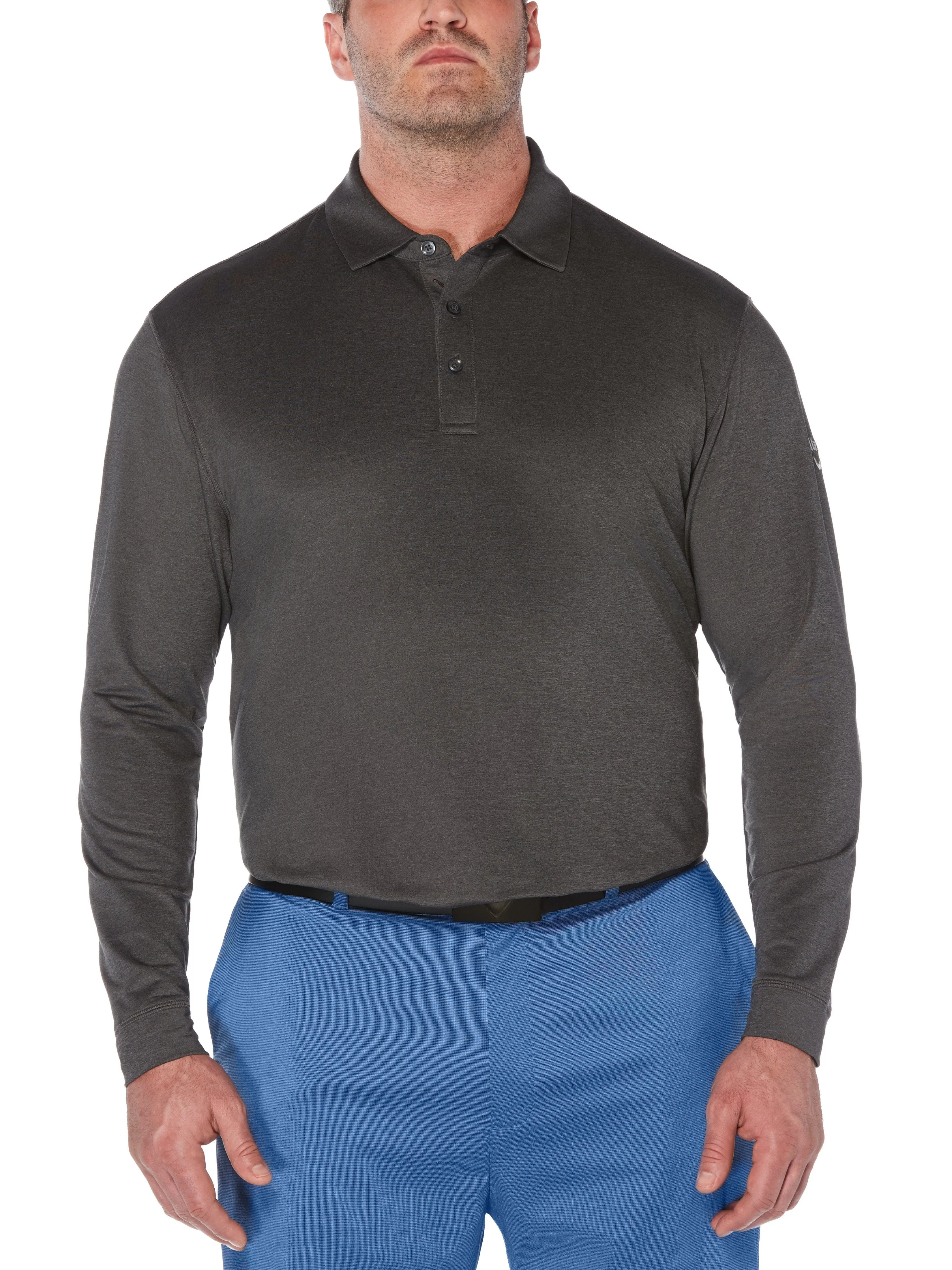 Big & Tall Performance Long Sleeve Polo