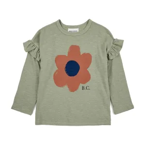 Big Flower Ruffle T-Shirt