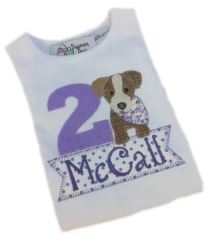 Birthday Bandana Puppy Shirt