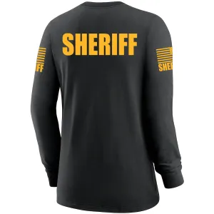 Black Sheriff Women's Shirt - Long Sleeve (Golden Yellow)