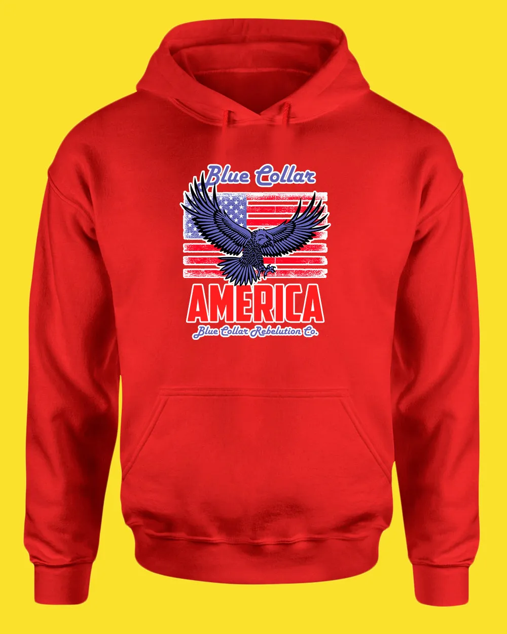 Blue Collar Rebelution hoodie america hoodie
