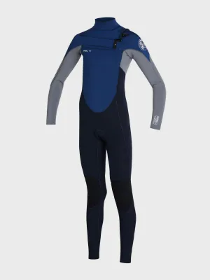 Boys Defender 3/2mm Chest Zip Full Suit