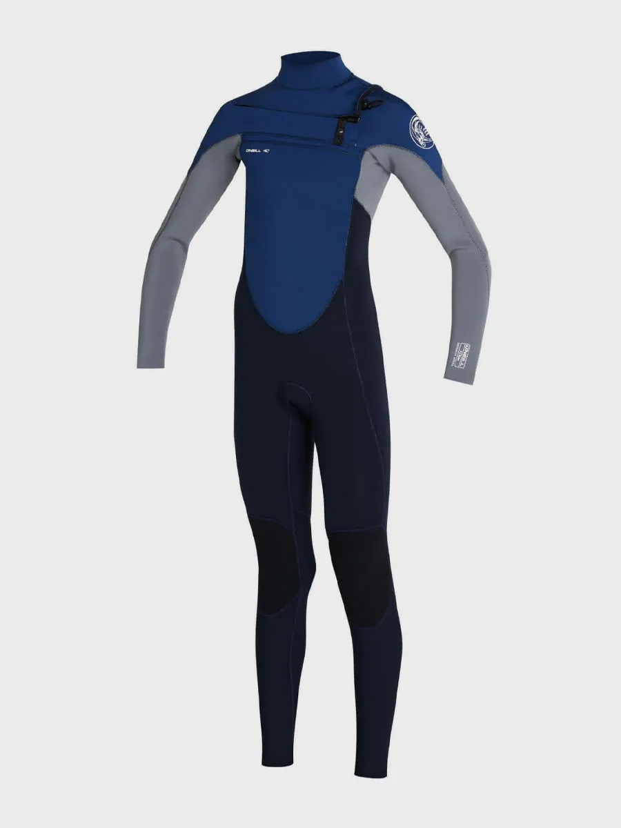 Boys Defender 3/2mm Chest Zip Full Suit
