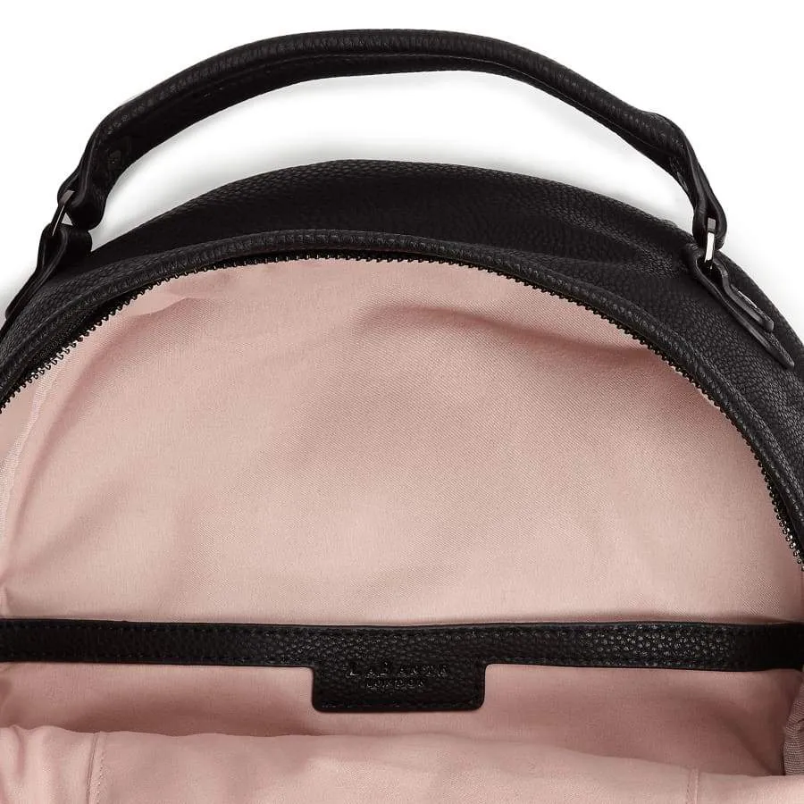 Camberwell Quilted Vegan Leather Backpack | Black