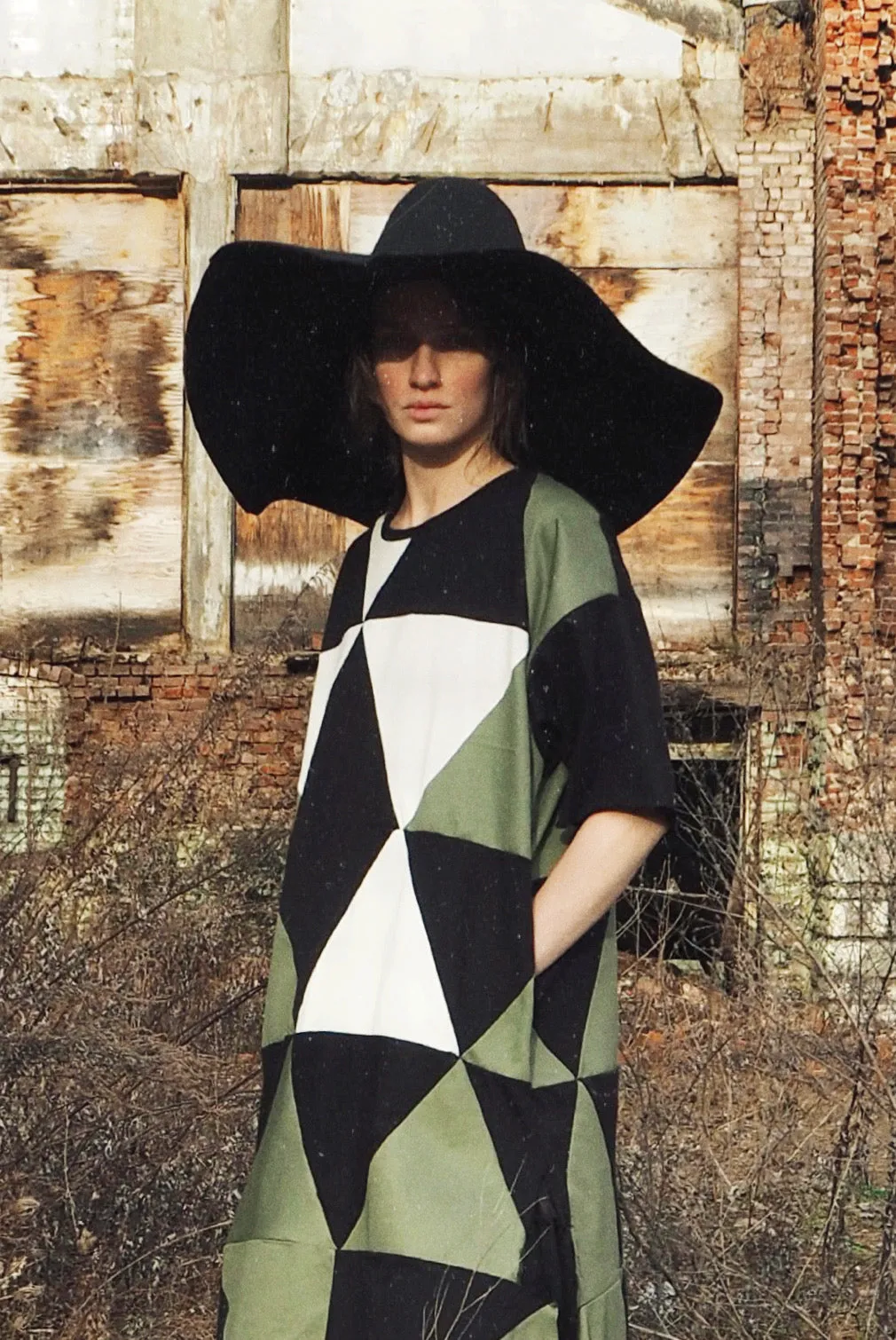 canajoharie triangle t shirt dress