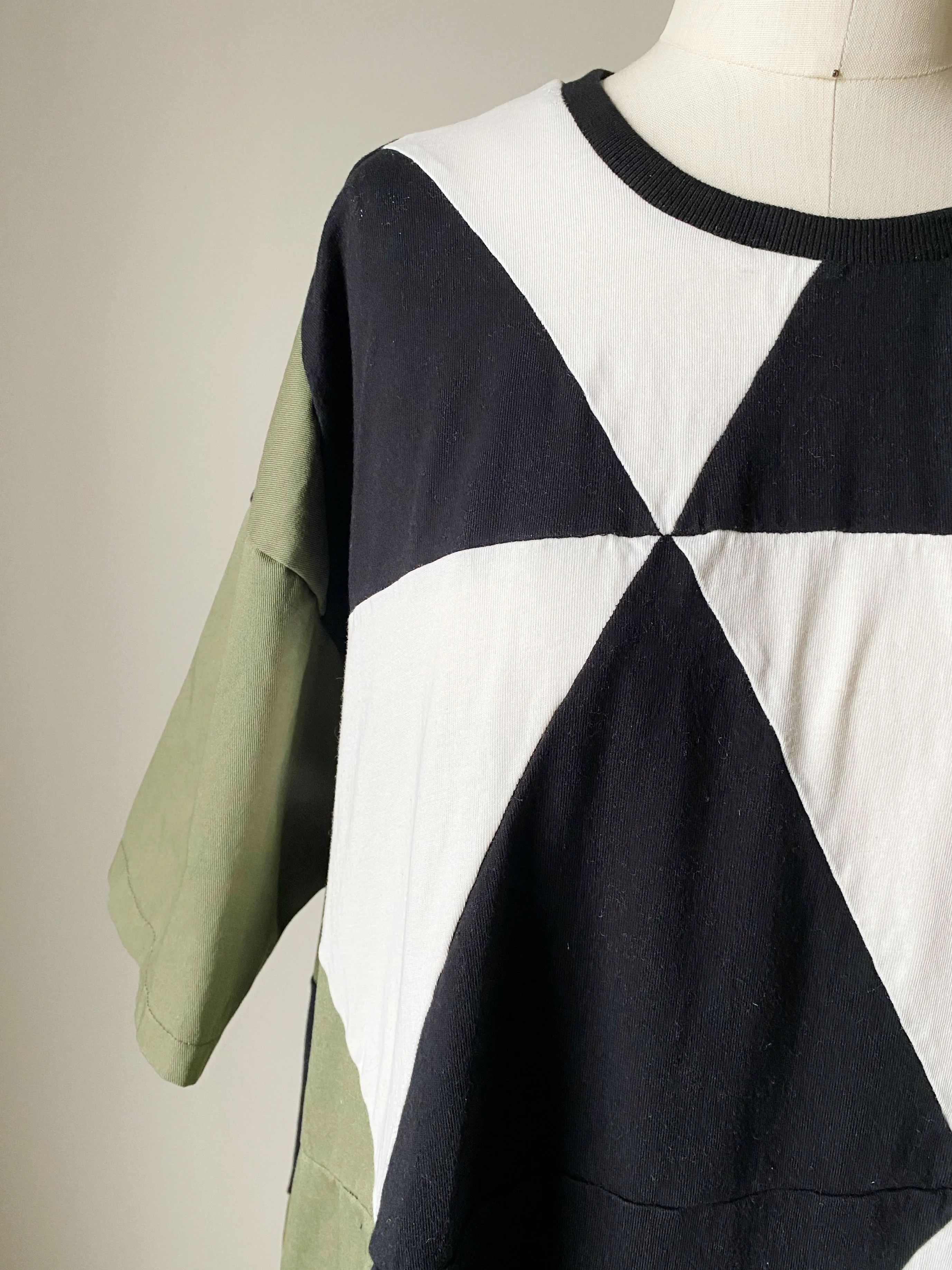 canajoharie triangle t shirt dress