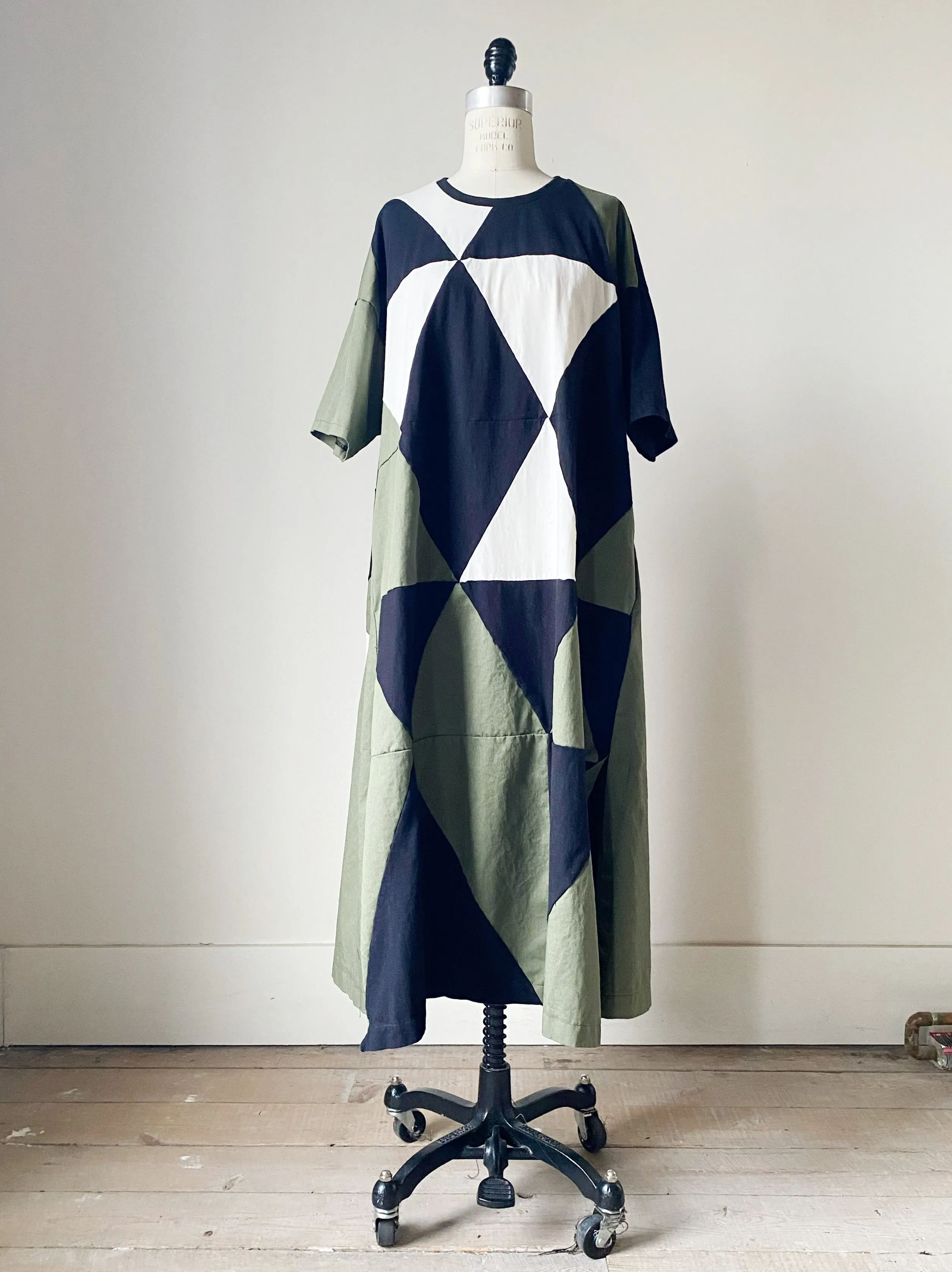 canajoharie triangle t shirt dress