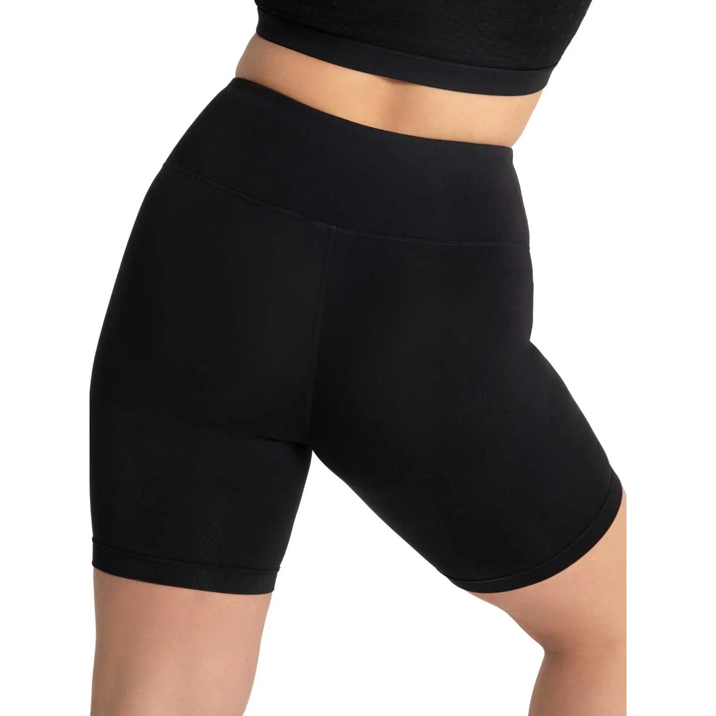 Capezio 12005W High Waist Bike Shorts - Adult
