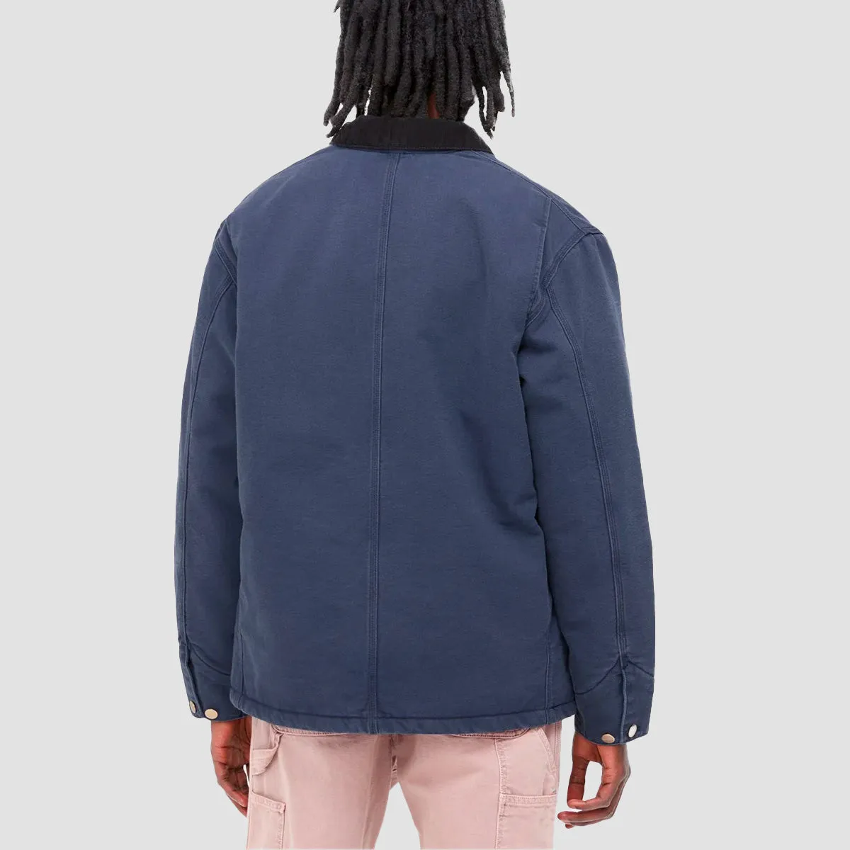 Carhartt WIP OG Chore Coat Enzian/Black Aged Canvas