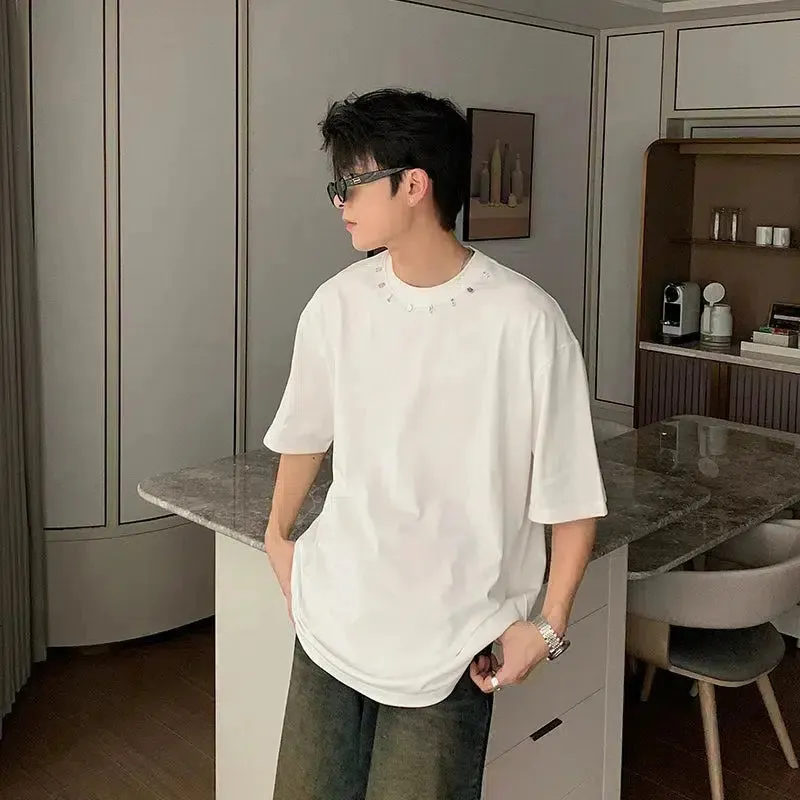 Casual Studded T-shirt